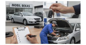 Ilustrasi tips membeli mobil bekas agar tidak tertipu dengan proses pengecekan kendaraan sebelum transaksi